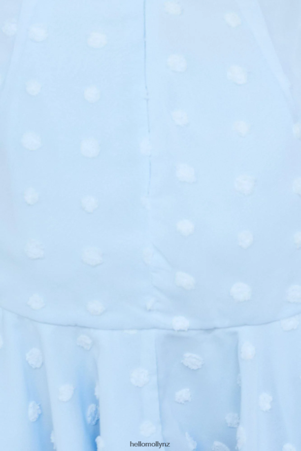 Hello Molly Good Form Dress Baby Blue PBN886593 Clothing