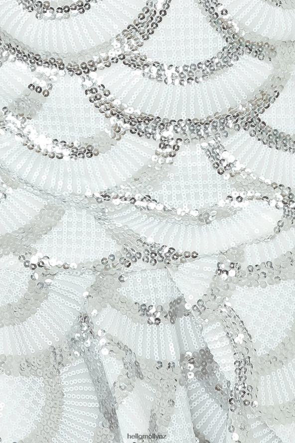 Hello Molly Groovy Baby Dress White PBN886529 Clothing