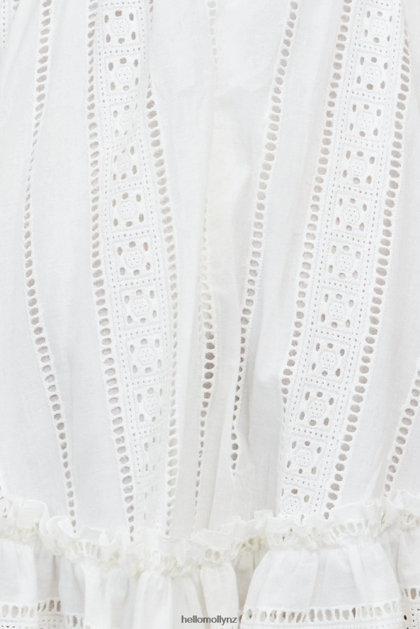 Hello Molly Hey Little Heartbreaker Dress White PBN886931 Clothing