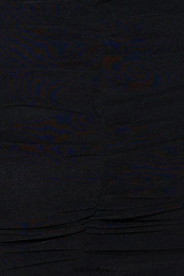 Hello Molly Highlighting You Mini Dress Black PBN8861768 Clothing