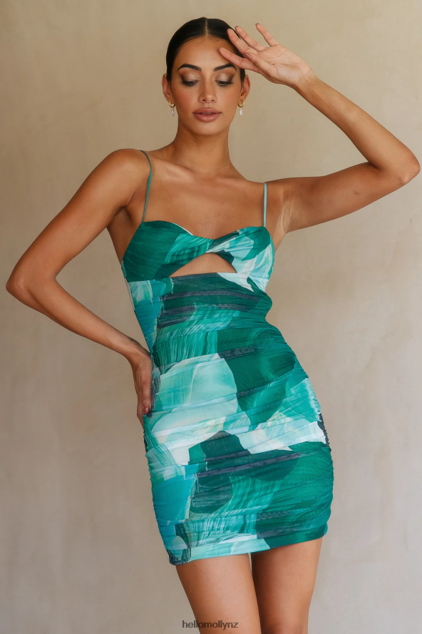 Hello Molly I Need Your Love Dress Green PBN8861729 Clothing