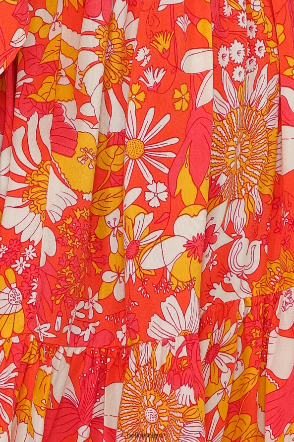 Hello Molly Keep The Joy Dress Orange PBN8861432 Clothing