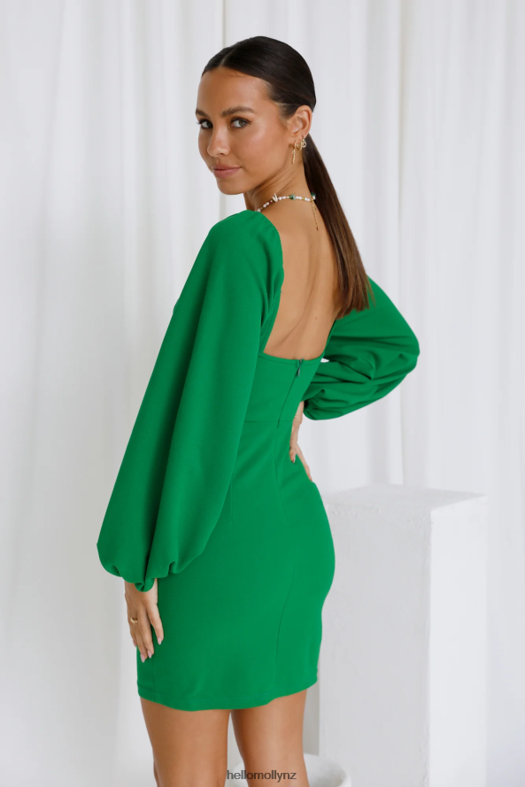 Hello Molly Long Days Dress Green PBN8863894 Clothing
