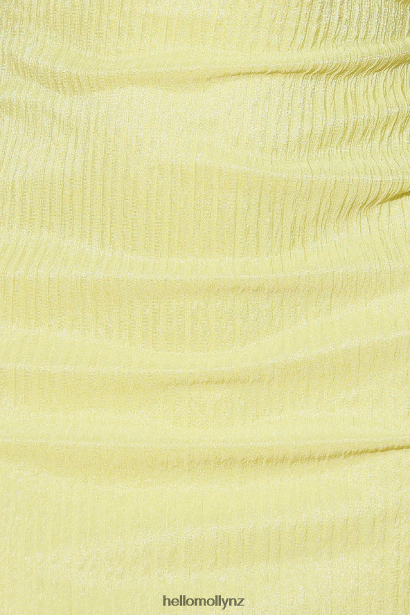 Hello Molly Loving Yourself Mini Dress Yellow PBN8862179 Clothing