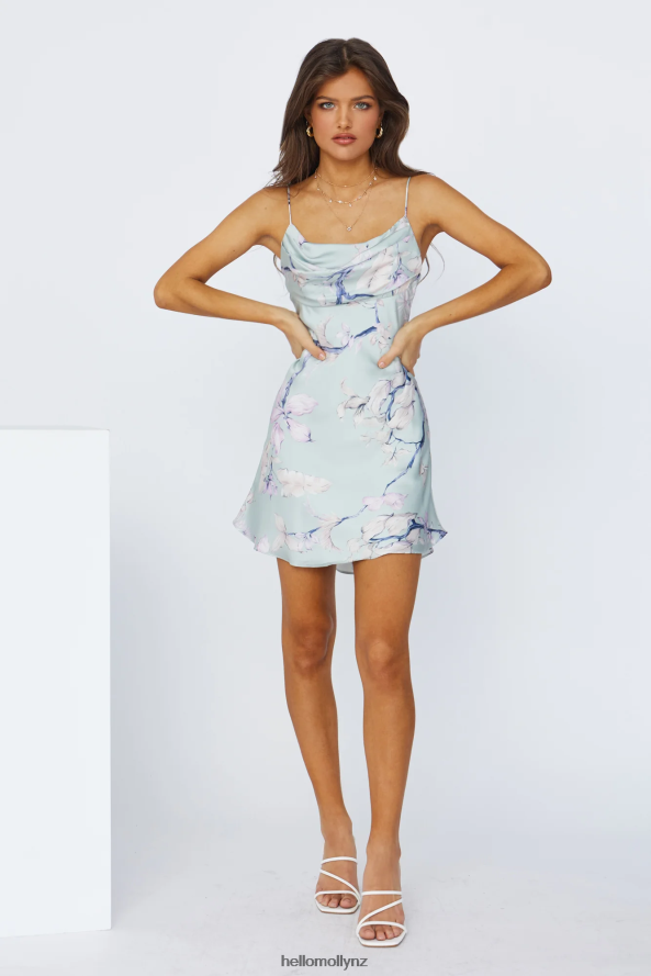 Hello Molly Luxe Beaute Dress Mint PBN8862528 Clothing