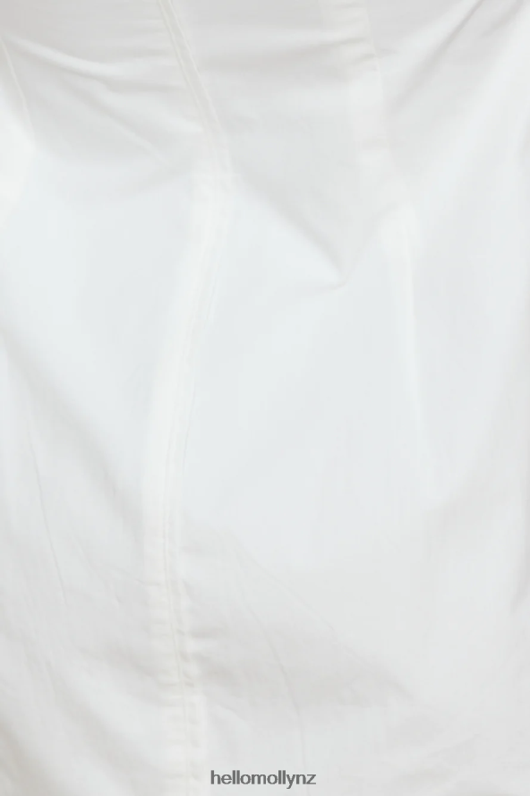 Hello Molly Must Have Shirt Dress White PBN8861873 Clothing