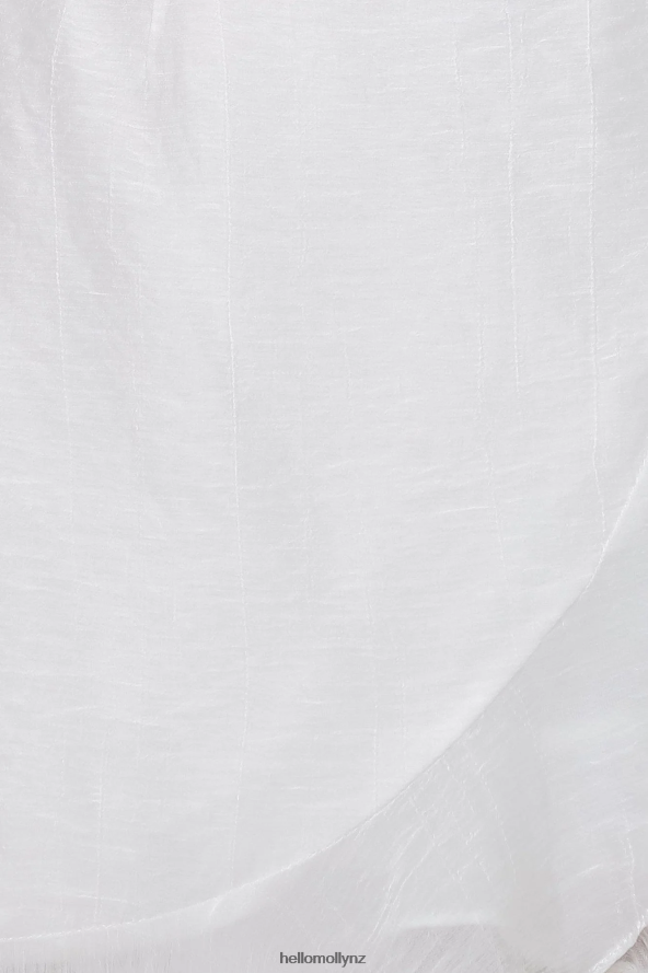 Hello Molly Never Regret Anything Dress White PBN886671 Clothing