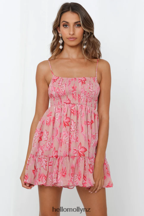 Hello Molly On The Other Side Dress Pink PBN886127 Clothing