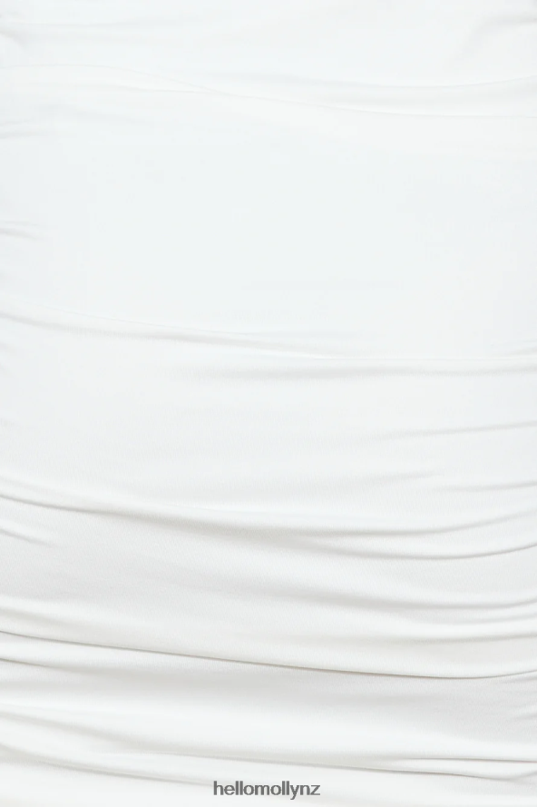 Hello Molly Party Fit Mini Dress White PBN8861722 Clothing