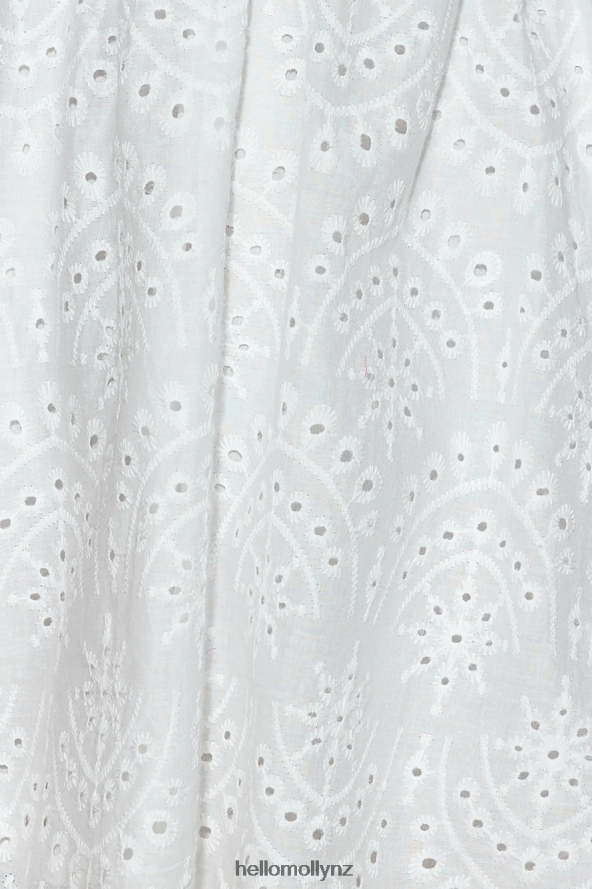 Hello Molly Picnic With You Mini Dress White PBN8861071 Clothing