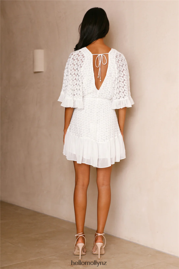 Hello Molly Poppin Heart Dress White PBN886973 Clothing