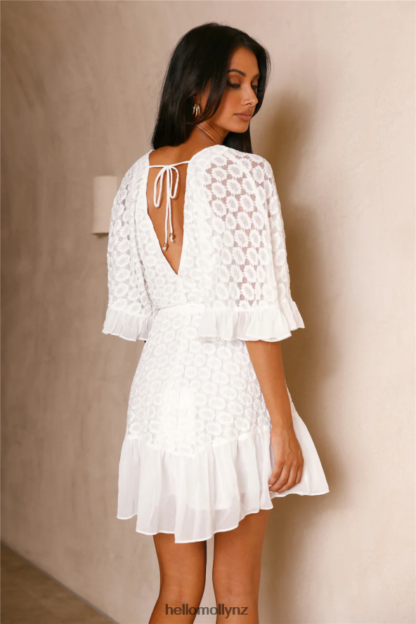 Hello Molly Poppin Heart Dress White PBN886973 Clothing