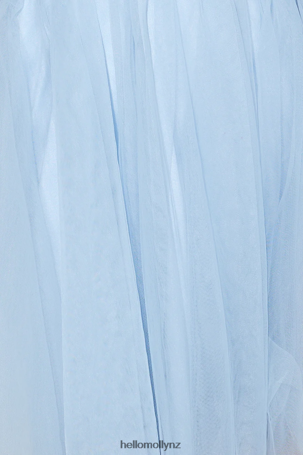 Hello Molly Pretty Snowflake Tulle Mini Dress Blue PBN8861888 Clothing