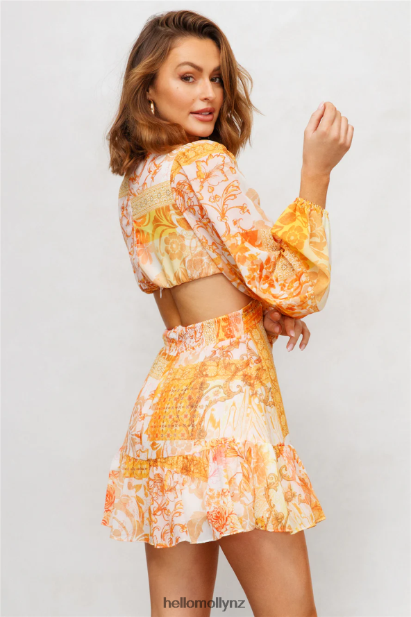 Hello Molly Quartz Soul Dress Yellow PBN8861334 Clothing