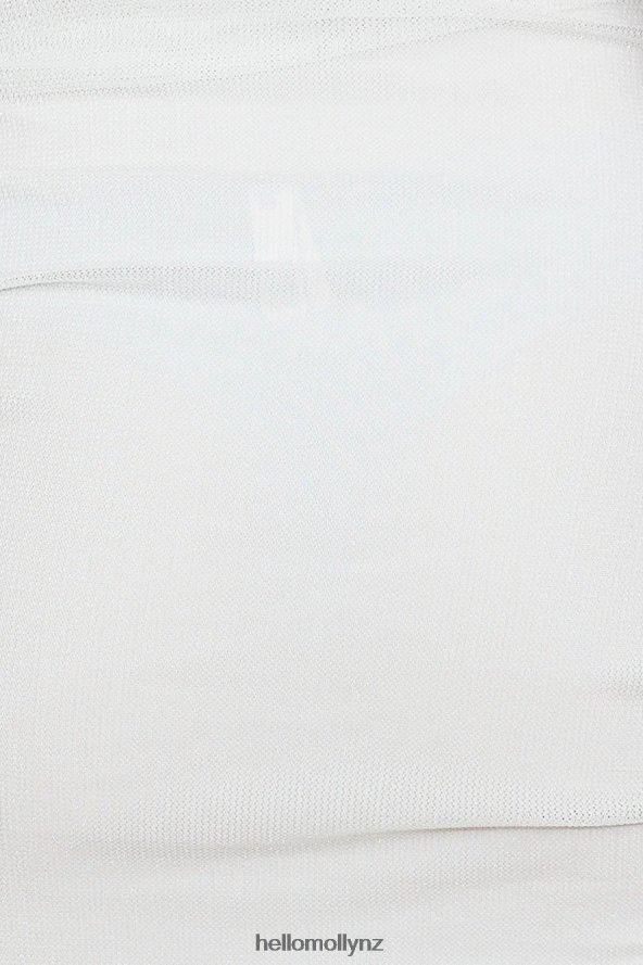 Hello Molly RUNAWAY The Twist Mini Dress White PBN8862244 Clothing