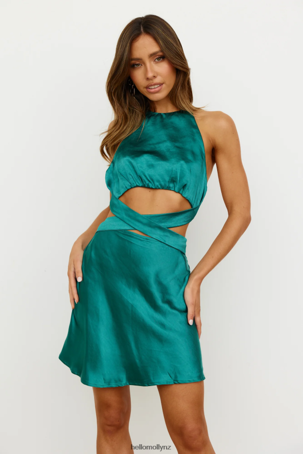 Hello Molly Sending Signals Dress Forest Green PBN8863272 Clothing