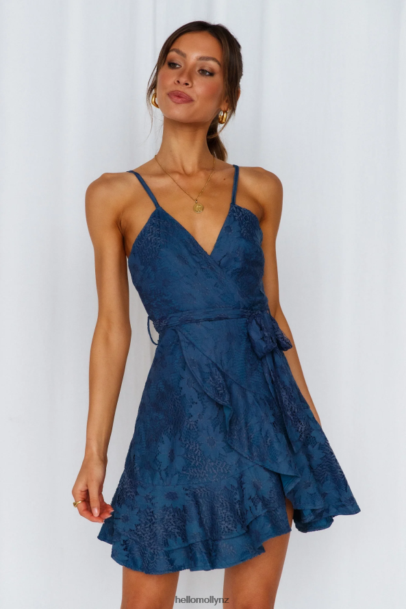 Hello Molly Sherry Dress Navy PBN886361 Clothing