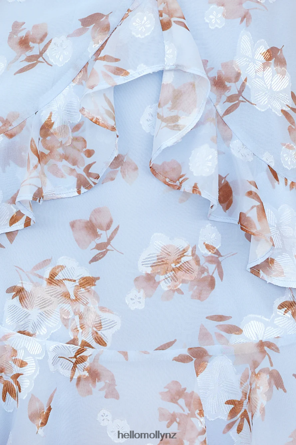 Hello Molly Showing Off Mini Dress Blue PBN8863170 Clothing