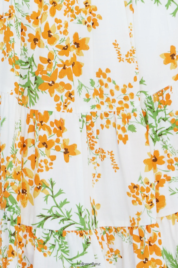 Hello Molly Skip A Beat Dress Orange PBN8861096 Clothing