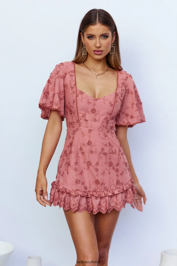 Hello Molly Soft Glow Dress Rose PBN886551 Clothing