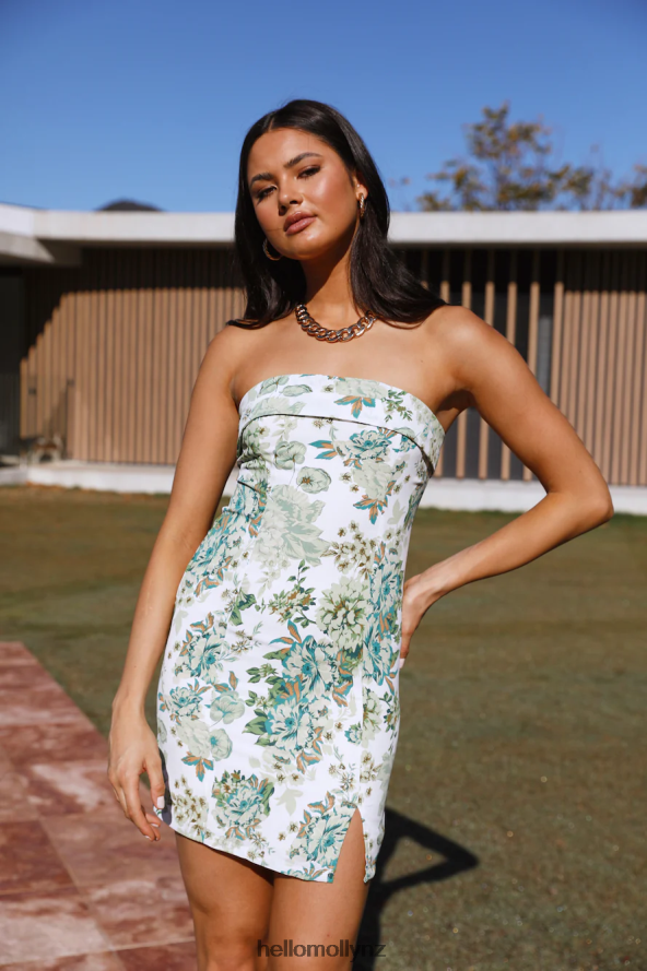 Hello Molly Target Locked Dress Green PBN8861395 Clothing