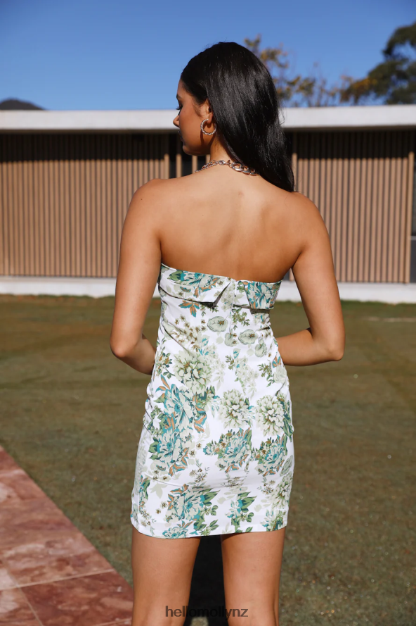 Hello Molly Target Locked Dress Green PBN8861395 Clothing
