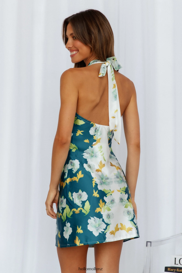 Hello Molly Teal Ocean Dress Green PBN886184 Clothing
