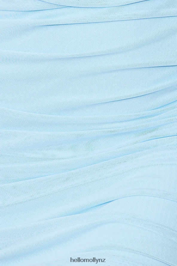 Hello Molly Warming Up In Here Mini Dress Blue PBN8862054 Clothing