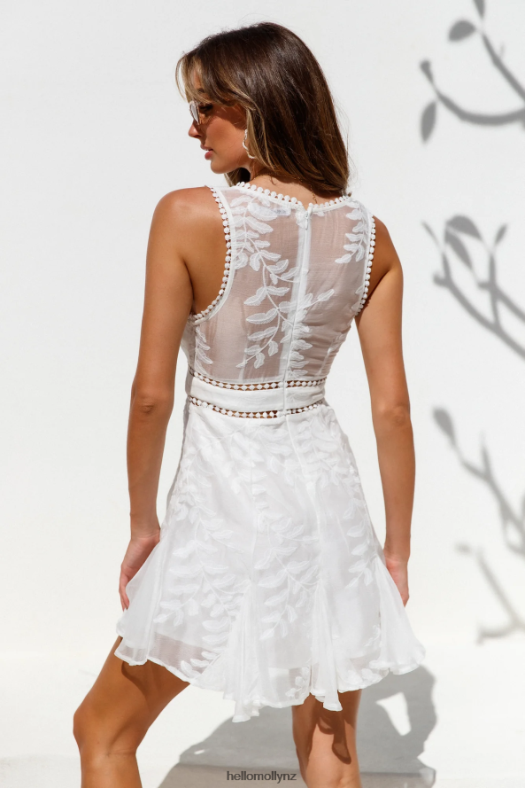 Hello Molly Write What I Sing Dress White PBN886691 Clothing