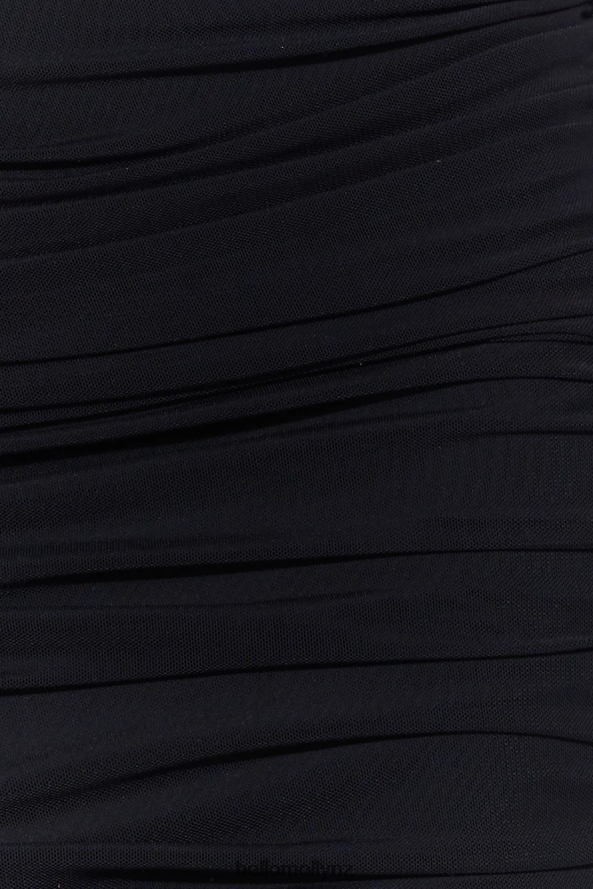 Hello Molly You're On My Mind Mesh Mini Dress Black PBN8862546 Clothing