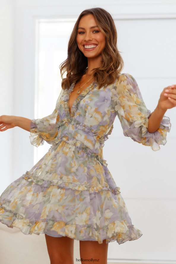 Hello Molly Breakthrough Dress Yellow PBN8867210 Clothing