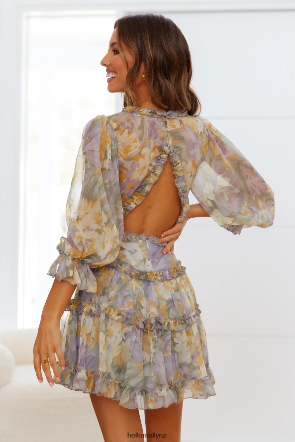 Hello Molly Breakthrough Dress Yellow PBN8867210 Clothing