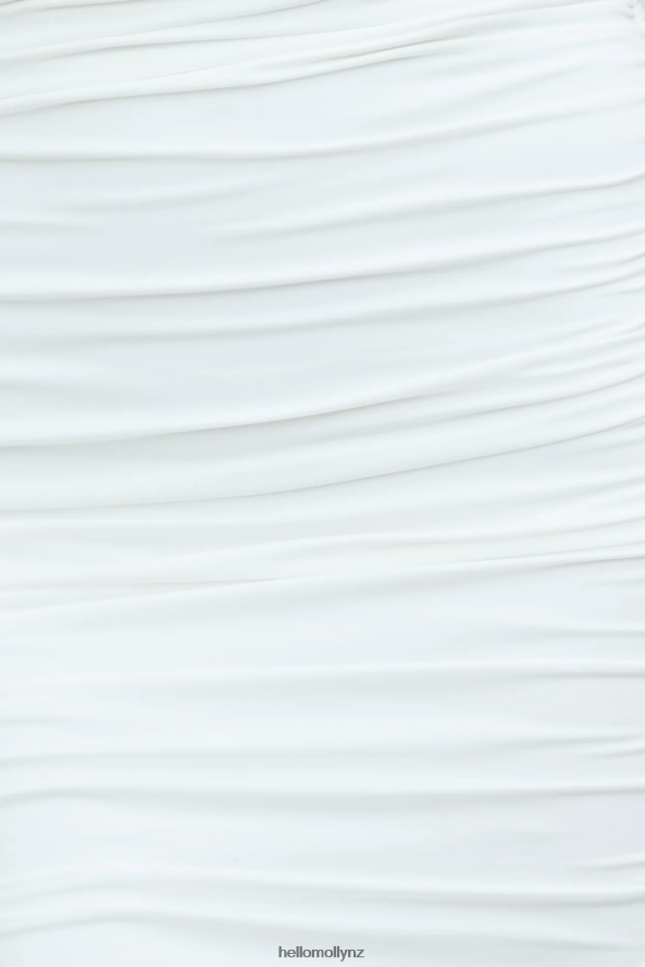 Hello Molly Changed My Name Dress White PBN8867508 Clothing