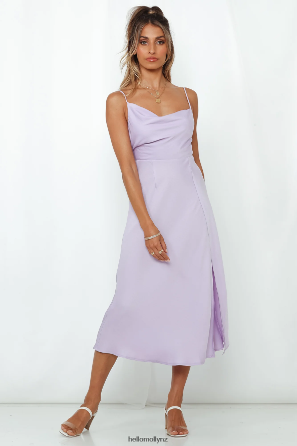 Hello Molly Family Secret Maxi Dress Lilac PBN8867337 Clothing