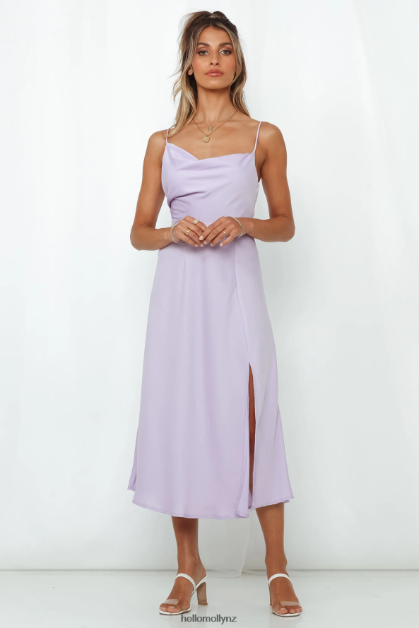 Hello Molly Family Secret Maxi Dress Lilac PBN8867337 Clothing