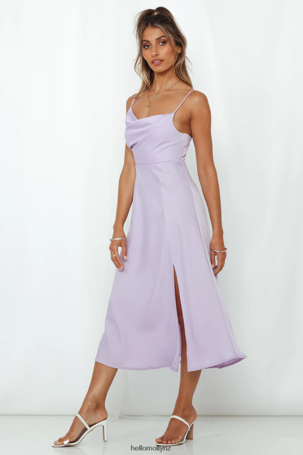 Hello Molly Family Secret Maxi Dress Lilac PBN8867337 Clothing