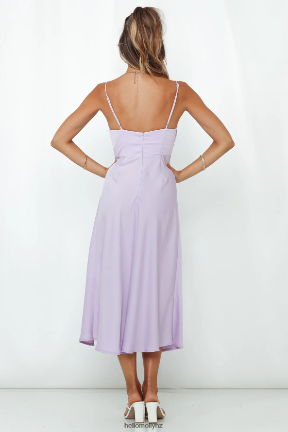 Hello Molly Family Secret Maxi Dress Lilac PBN8867337 Clothing