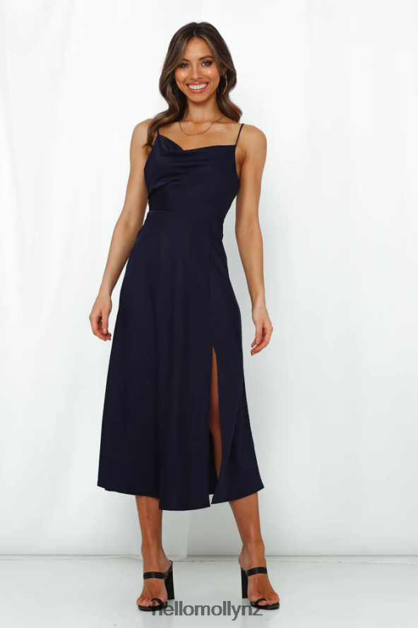 Hello Molly Family Secret Maxi Dress Navy PBN8867319 Clothing
