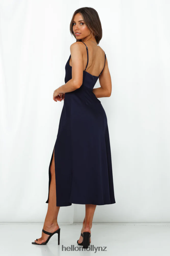 Hello Molly Family Secret Maxi Dress Navy PBN8867319 Clothing