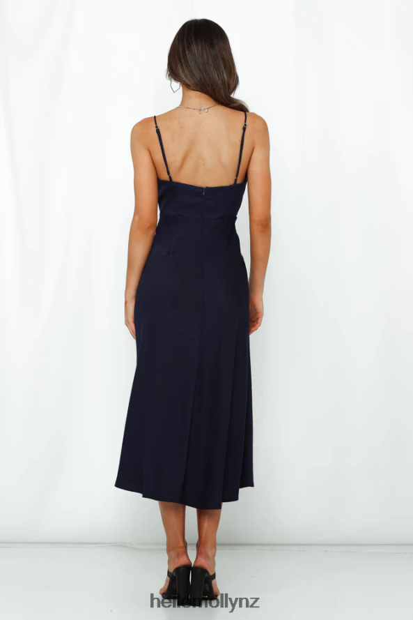 Hello Molly Family Secret Maxi Dress Navy PBN8867319 Clothing