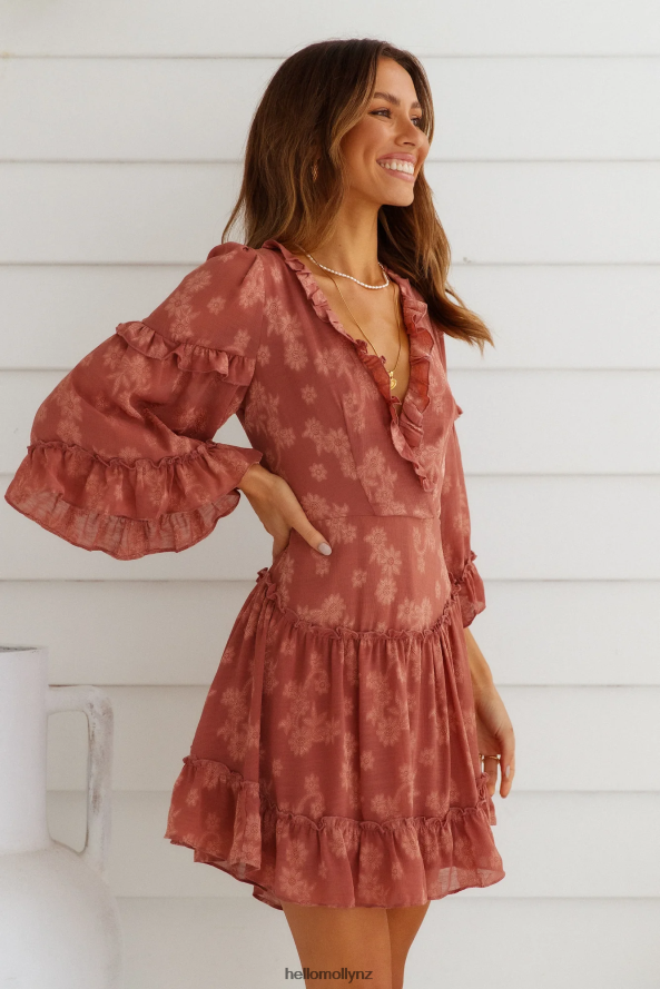 Hello Molly Gorgeous Girl Dress Rose PBN8867441 Clothing