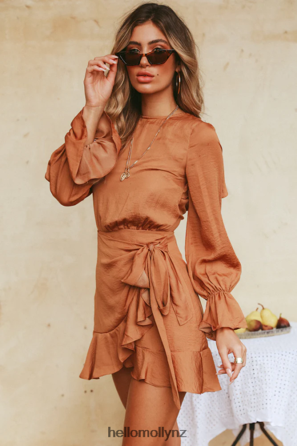 Hello Molly Hidden Figures Dress Tan PBN8867400 Clothing