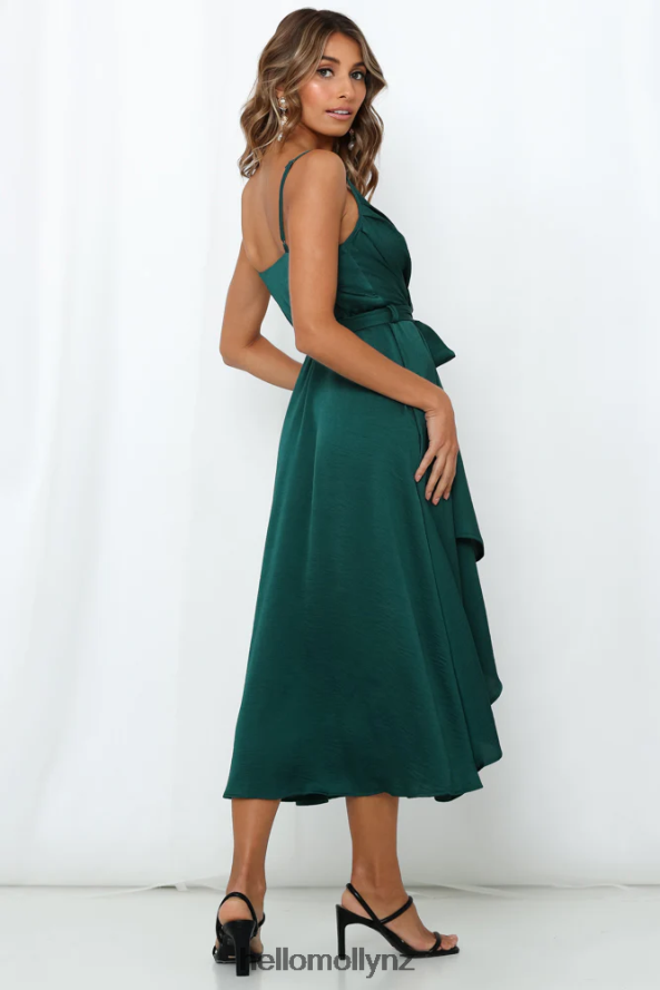 Hello Molly Like A Prayer Midi Dress Teal PBN8867428 Clothing