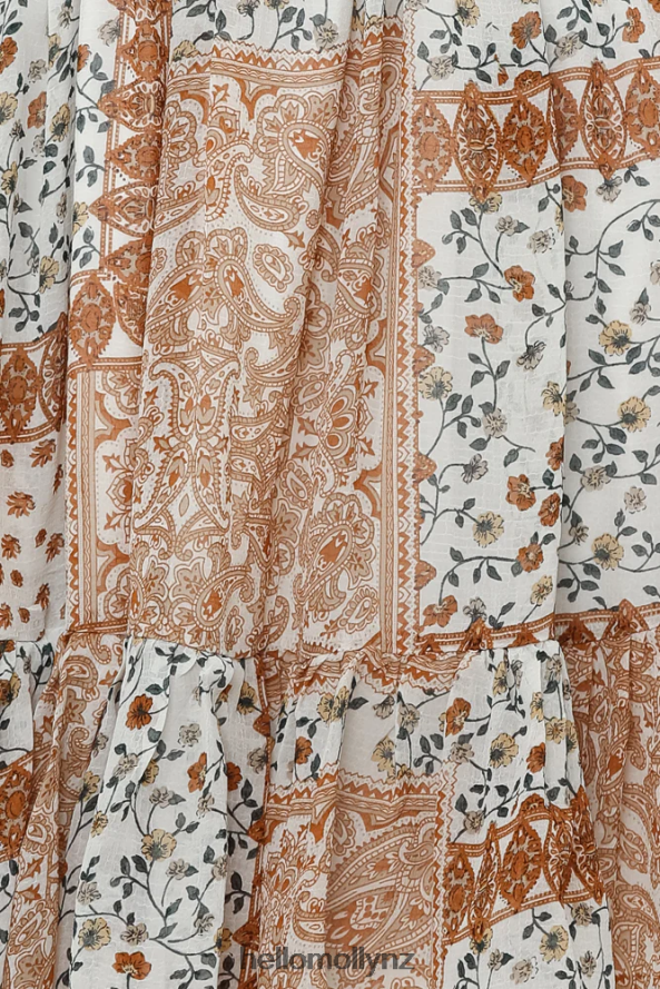 Hello Molly Maribelle Dress Tan PBN8867394 Clothing