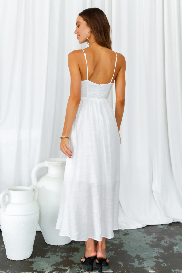 Hello Molly Our Next Brunch Midi Dress White PBN8867622 Clothing