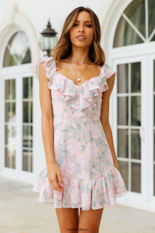 Hello Molly Romance Is My Language Dress Nude PBN8867511 Clothing