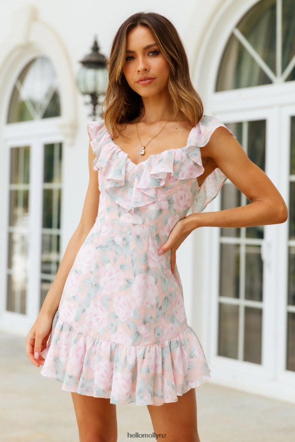 Hello Molly Romance Is My Language Dress Nude PBN8867511 Clothing