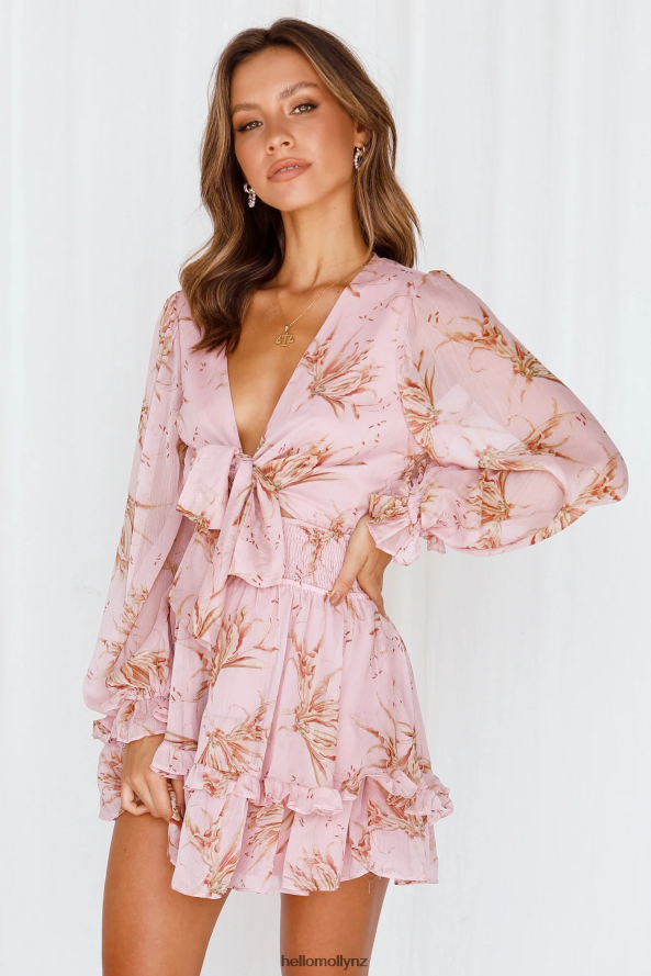 Hello Molly Shani Dress Pink PBN8867547 Clothing