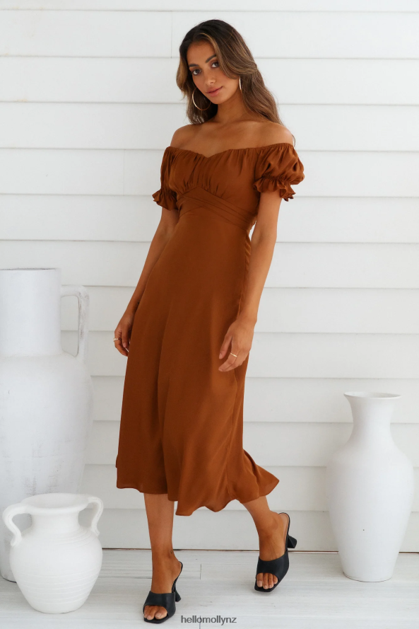Hello Molly Sky Child Maxi Dress Chocolate PBN8867349 Clothing