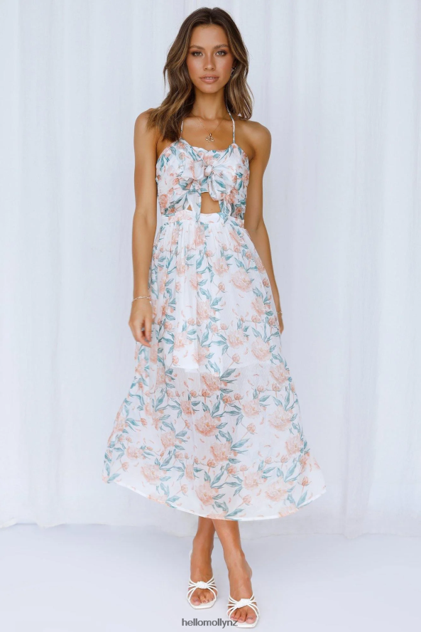 Hello Molly Smooth Breeze Maxi Dress White PBN8867659 Clothing